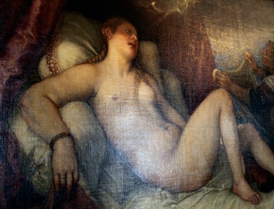 Danaë door Titian