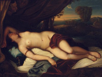 Venus slaapt door Tiziano Vecelli