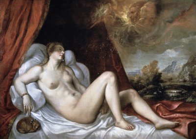 Danaë, 16e eeuw door Tiziano Vecelli