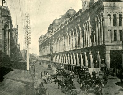 Een Straatbeeld van Sydney, 1901 door Unbekannt