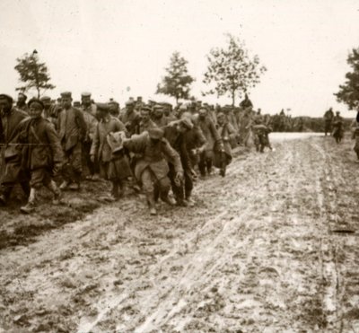 Na de aanval, Aisne, Frankrijk, circa 1914-1918 door Unbekannt