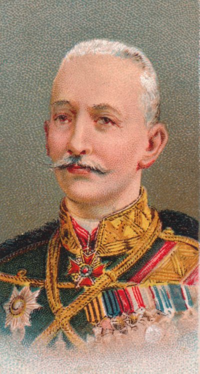 Aleksei Alekseevich Brusilov 1853-1926 Russische generaal, 1917 door Unbekannt