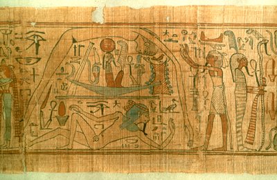 Oude Egyptische kosmos, 11e-10e eeuw v.Chr. door Unbekannt