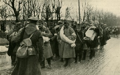 Oostenrijkse gevangenen, Przemysl, maart 1915, ca. 1920 door Unbekannt