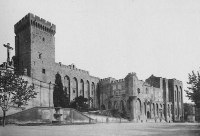 Avignon - Pausenpaleis, c1925 door Unbekannt