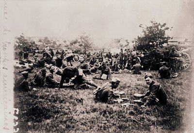 Bivak van Amerikaanse troepen, ca. 1914-ca. 1918 door Unbekannt