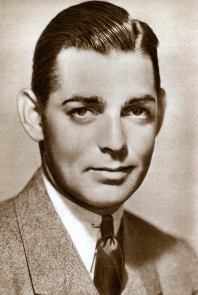 Clark Gable, Amerikaanse acteur, 1933 door Unbekannt