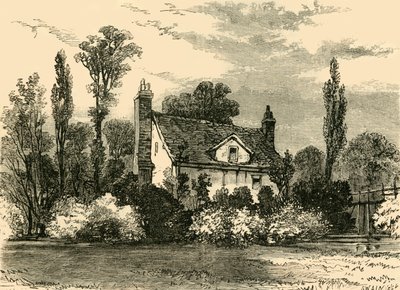 Huis van Claude Duval, in 1825, ca. 1876 door Unbekannt