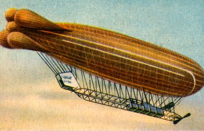 Clément-Bayard No 1 luchtschip, 1908, 1932 door Unbekannt