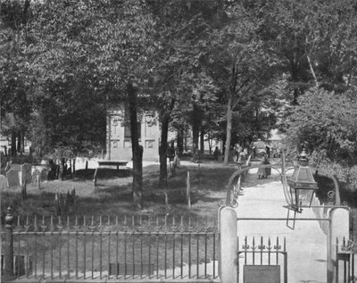 Copps Hill Cemetery, Boston, VS, ca. 1900 door Unbekannt