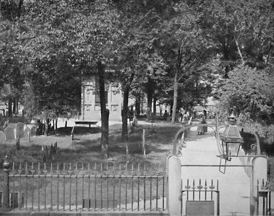 Copps Hill Cemetery, Boston, ca. 1897 door Unbekannt