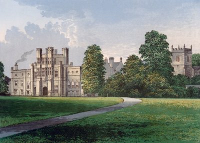 Coughton Court, Warwickshire, eind 19e eeuw door Unbekannt