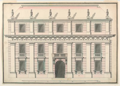 Tekening, 1770-90 door Unbekannt