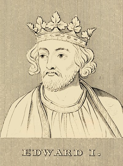 Edward I, 1239-1307, 1830 door Unbekannt