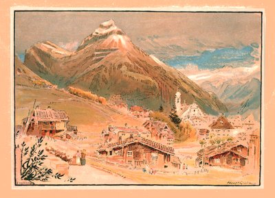 Engelberg, ca. 1900 door Unbekannt