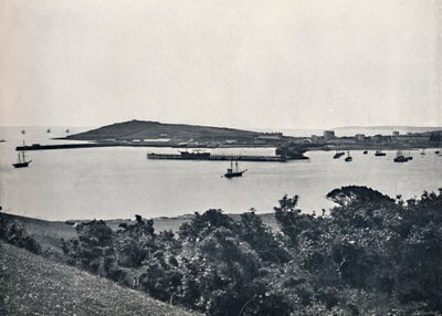 Falmouth - Algemeen uitzicht, vanaf Pendennis, 1895 door Unbekannt