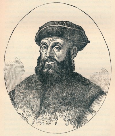 Ferdinand Magellaan ca. 1480-1521, Portugese ontdekkingsreiziger, 1904 door Unbekannt