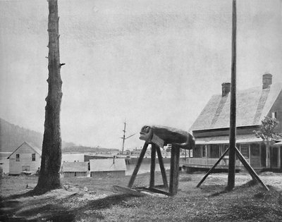 Fort Wrangel, Alaska, ca. 1897 door Unbekannt