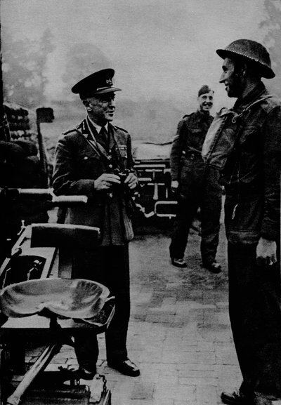 Generaal Sir Frederick Pile, Opperbevelhebber, Anti-Luchtvaartcommando, 1943 door Unbekannt