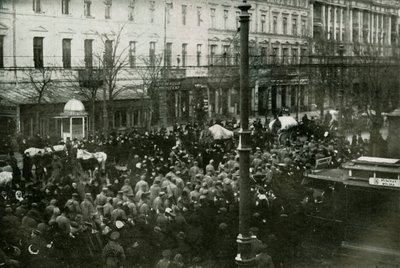 Duitse gevangenen in Warschau, 1919 door Unbekannt