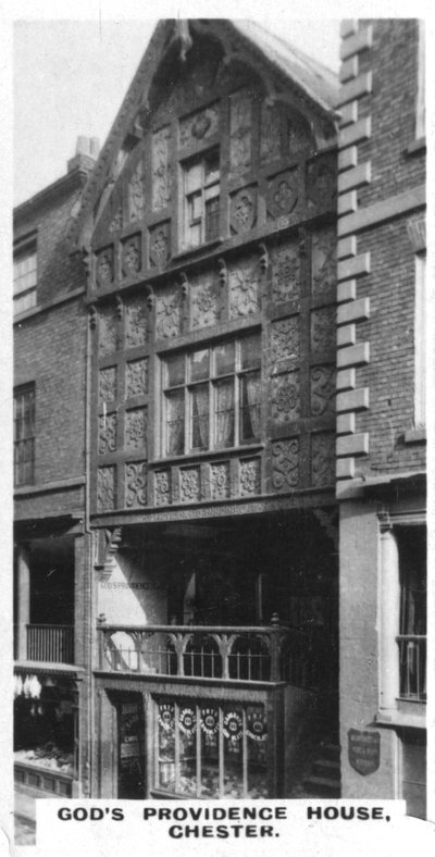 Gods Providence Huis, Chester, c1920s door Unbekannt