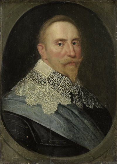 Gustavus Adolphus van Zweden, ca. 1633 door Unbekannt