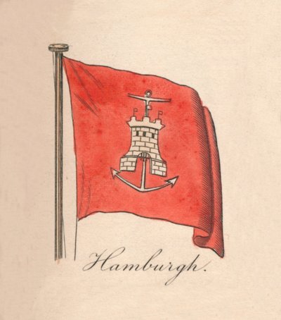 Hamburg, 1838 door Unbekannt