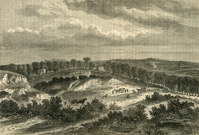 Hampstead Heath in 1840, ca. 1876 door Unbekannt