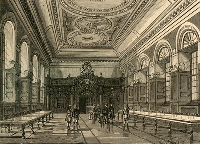 Interieur van Stationers Hall, 1876 door Unbekannt