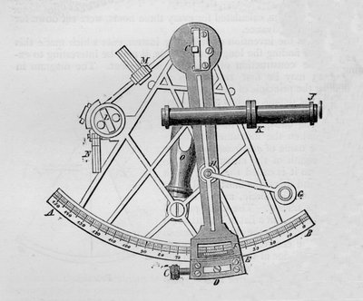 John Hadleys sextant door Unbekannt