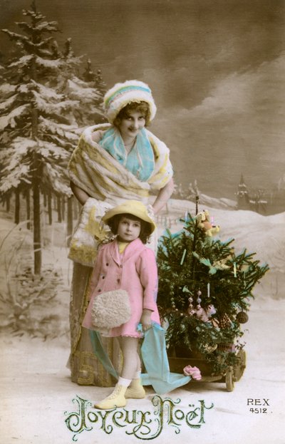 Joyeux Noel, ca. 1900-1929 door Unbekannt