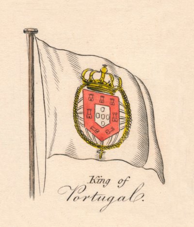 Koning van Portugal, 1838 door Unbekannt