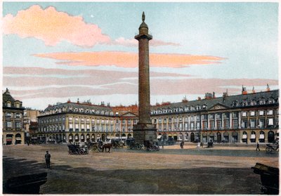 La Colonne Vendome, Parijs, ca. 1900 door Unbekannt