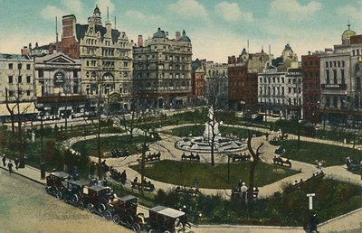 Leicester Square, Londen, ca. 1900s door Unbekannt