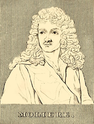 Molière, 1622-1673, 1830 door Unbekannt