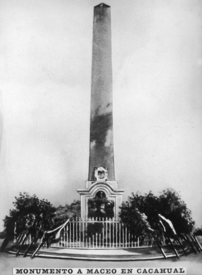 Monument voor Antonio Maceo, 1899, 1920s door Unbekannt