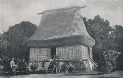 Inheems huis, Fiji-eilanden, 1923 door Unbekannt