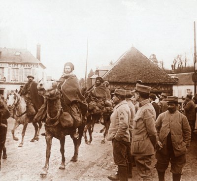 Noord-Afrikaanse soldaten, ca. 1914-ca. 1918 door Unbekannt