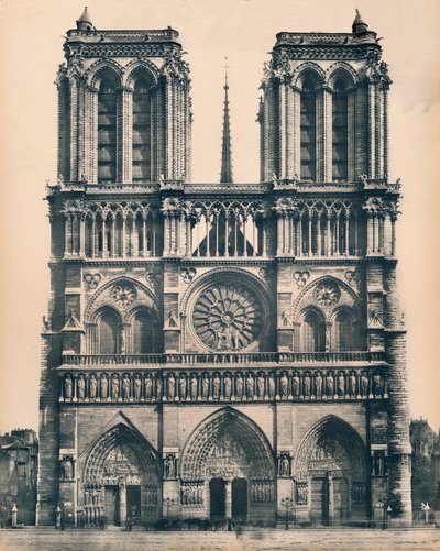 Parijs. - Notre-Dame. - LL, c. 1910 door Unbekannt