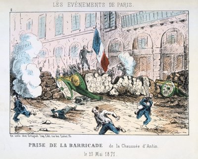 Parijse Commune, 1871 door Unbekannt