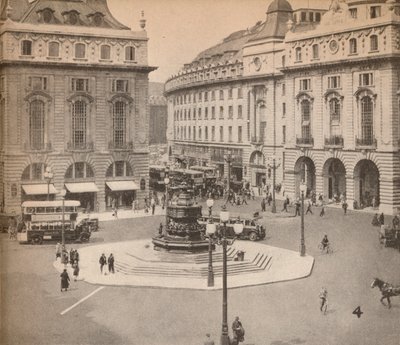 Piccadilly Circus 1931, 1935 door Unbekannt