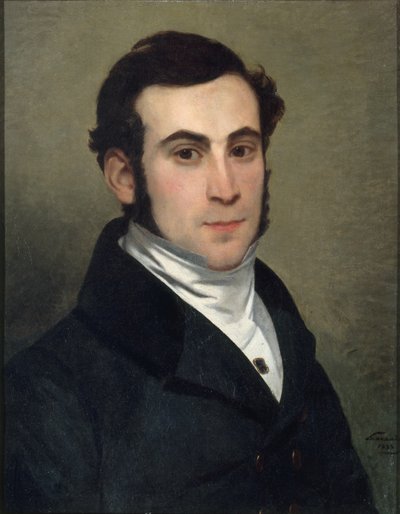 Portret van Alexandre Ledru-Rollin 1807-1874, 1833 door Unbekannt