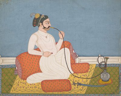 Portret van Thakur Utham Ram, ca. 1760 door Unbekannt