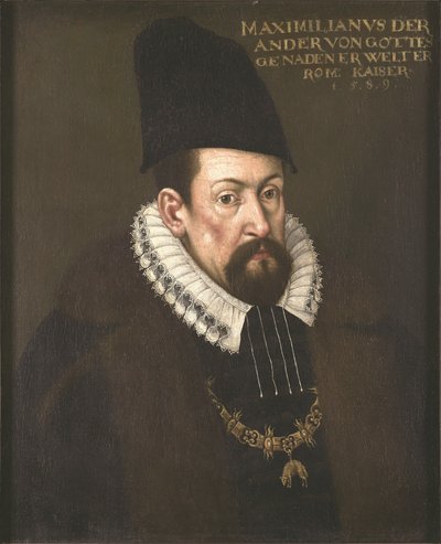 Portret van Keizer Maximiliaan II door Unbekannt