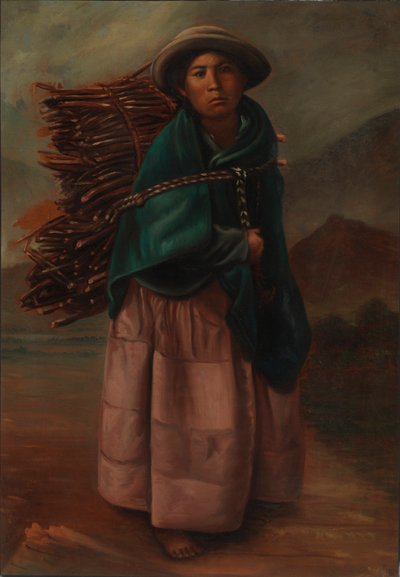 Quechua meisje, ca. 1890-1892 door Unbekannt