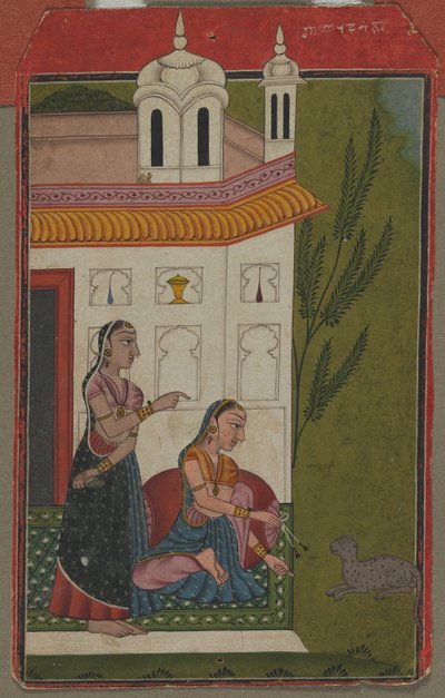 Ragini Patamanjari, c. 1740 - 1750 door Unbekannt