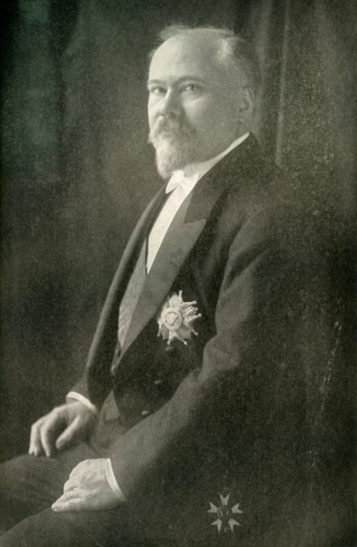 Raymond Poincaré, president van Frankrijk, 1919 door Unbekannt