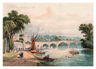 Richmond Brug, 1880 door Unbekannt