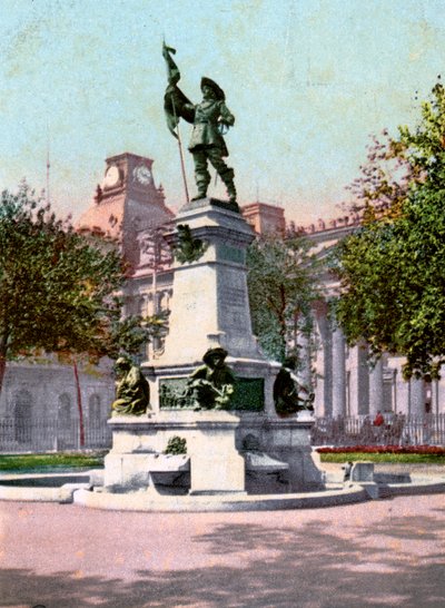 Standbeeld van Paul Chomedey de Maisonneuve, Montreal, 1904 door Unbekannt