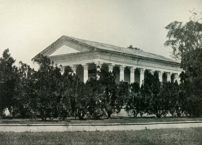 Tempel van Roem in Barrackpore, 1925 door Unbekannt